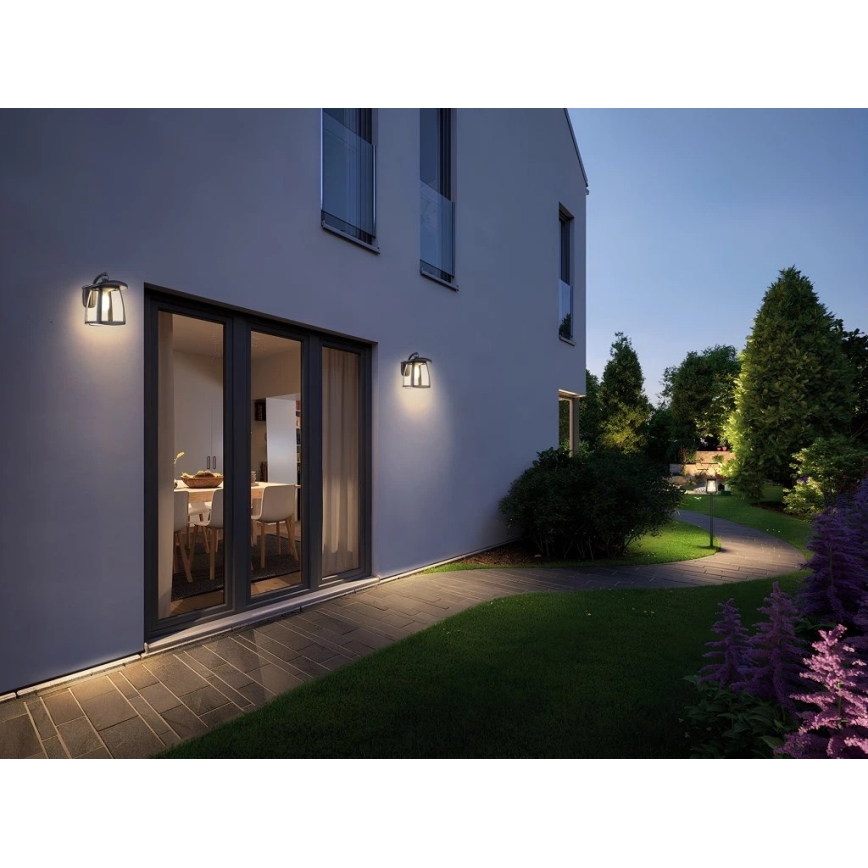 Viking - Aplique solar de parede LED regulável LED/2W/3,7V IP54 4000K 2000 mAh