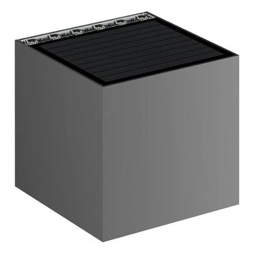 Viking - Aplique solar de parede LED dimerizável LED/1W/3,7V IP54 4000K 2000 mAh