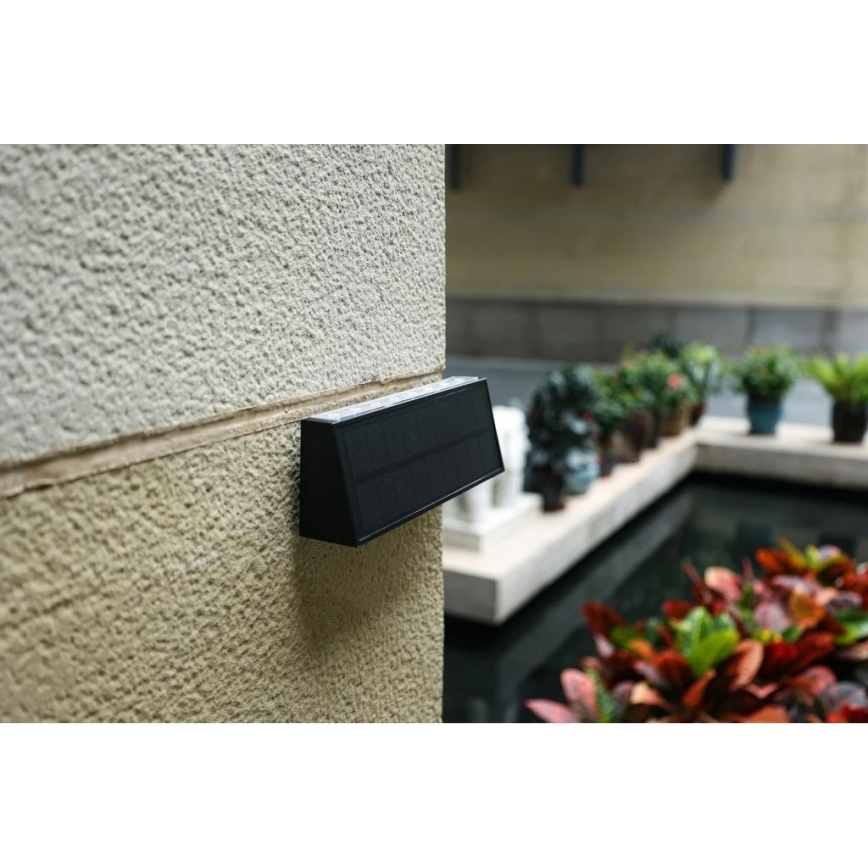 Viking - Arandela solar LED/1,3W/3,7V IP44 4000K 2000 mAh