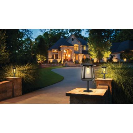 Viking - Lâmpada solar LED com sensor LED/2W/3,7V IP54 4000K 2000 mAh