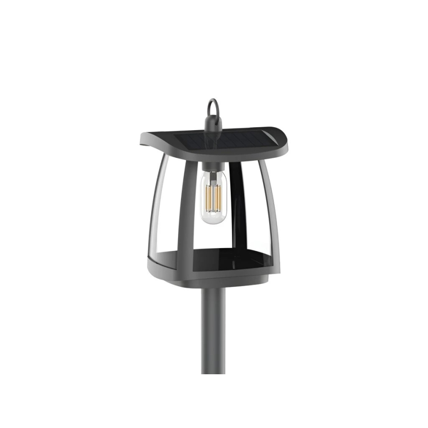 Viking - Lâmpada solar LED com sensor LED/2W/3,7V IP54 4000K 2000 mAh