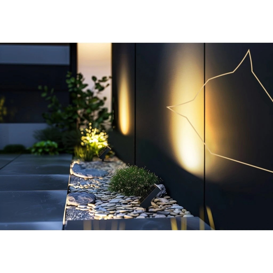 Viking - Lâmpada Solar LED LED/1,4W/3,7V IP65 3000K