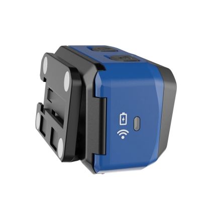Viking - Lanterna frontal LED recarregável com sensor e intensidade regulável, 5V, IPX4, 400 lm, 3xAAA/1000 mAh