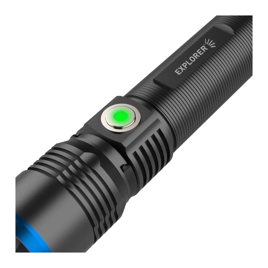 Viking - Lanterna recarregável LED com intensidade regulável LED/5V IPX3 600 lm 2600 mAh