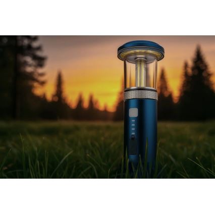 Viking - Lanterna recarregável LED dimerizável, 5V, IPX4, 500 lm, 2000 mAh