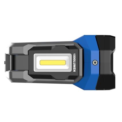 Viking - Lanterna recarregável LED regulável, 5V, IPX4, 1000 lm, 8000 mAh