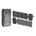 Viking - Powerbank com lanterna LED, carregamento sem fios e painel solar Power Delivery 22,5 W/20000 mAh