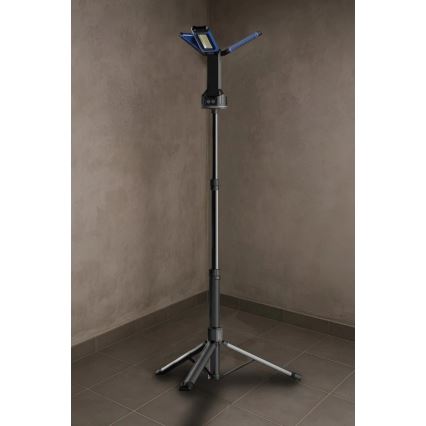 Viking - Refletor LED recarregável com suporte 3x LED/5V IPX4 7000 lm 4000 mAh