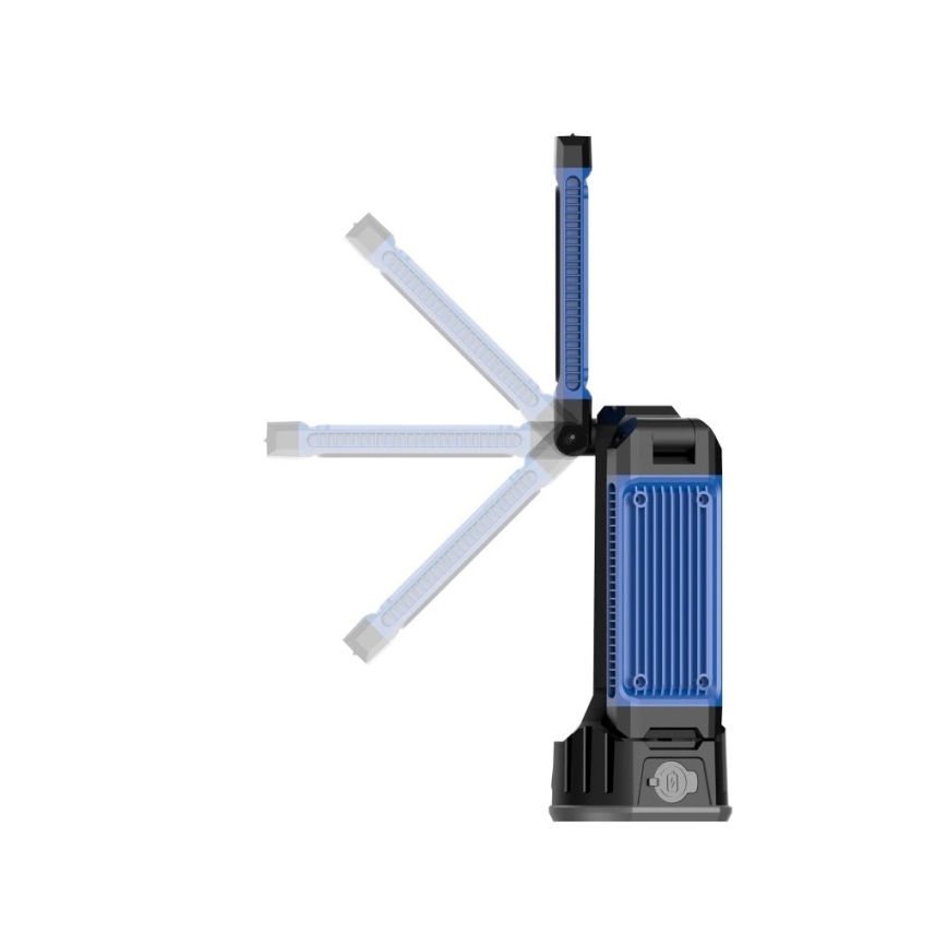 Viking - Refletor LED recarregável com suporte 3xLED/5V IPX4 4500 lm 4000 mAh