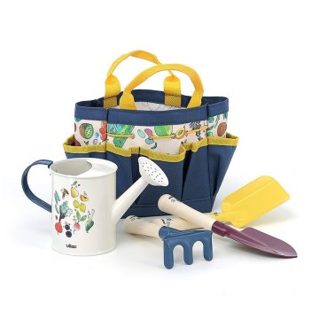 Vilac - Bolsa de jardim com ferramentas e um regador