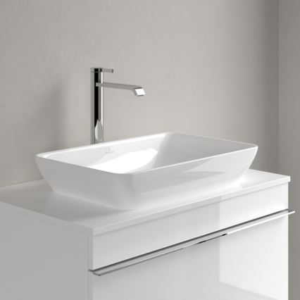 Villeroy & Boch 41135501 - Lavatório de bancada VENTICELLO 55,5x36 cm cerâmica/branco