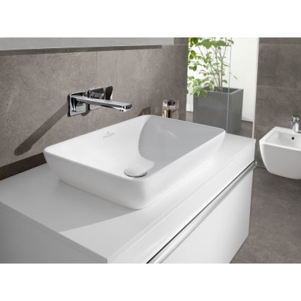 Villeroy & Boch 41135501 - Lavatório de bancada VENTICELLO 55,5x36 cm cerâmica/branco