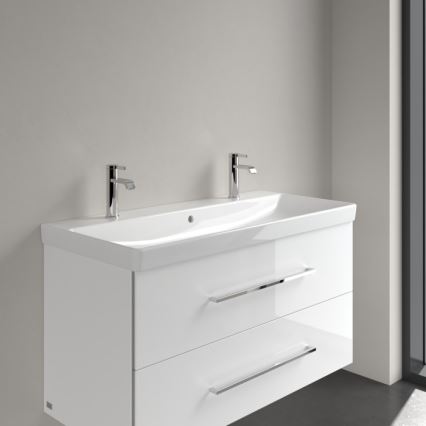 Villeroy & Boch 4156A401 - Lavatório suspenso AVENTO 100x47 cm cerâmica/branco