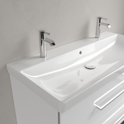 Villeroy & Boch 4156A401 - Lavatório suspenso AVENTO 100x47 cm cerâmica/branco