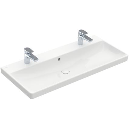 Villeroy & Boch 4156A401 - Lavatório suspenso AVENTO 100x47 cm cerâmica/branco