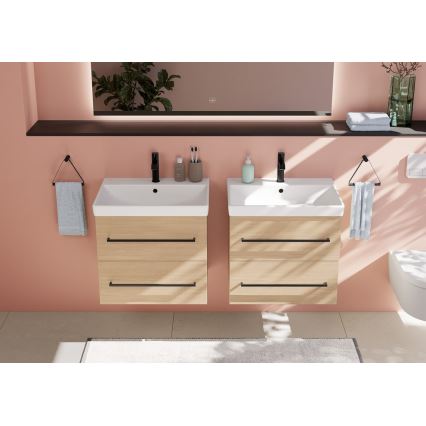 Villeroy & Boch 41586001 - Lavatório suspenso AVENTO 60x47 cm cerâmica/branco