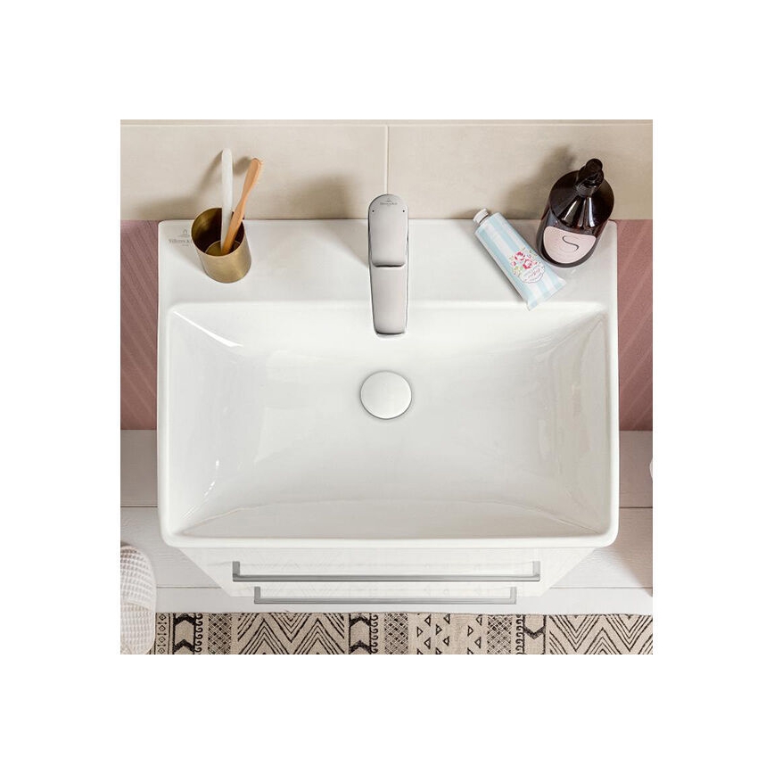 Villeroy & Boch 415860R1 - Lavatório suspenso AVENTO 60x47 cm cerâmica/branco
