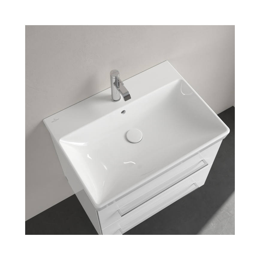 Villeroy & Boch 41586501 - Lavatório de encastrar AVENTO 65x47 cm cerâmica/branco