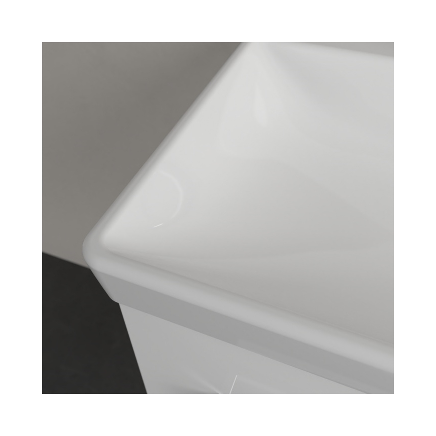 Villeroy & Boch 41586501 - Lavatório de encastrar AVENTO 65x47 cm cerâmica/branco