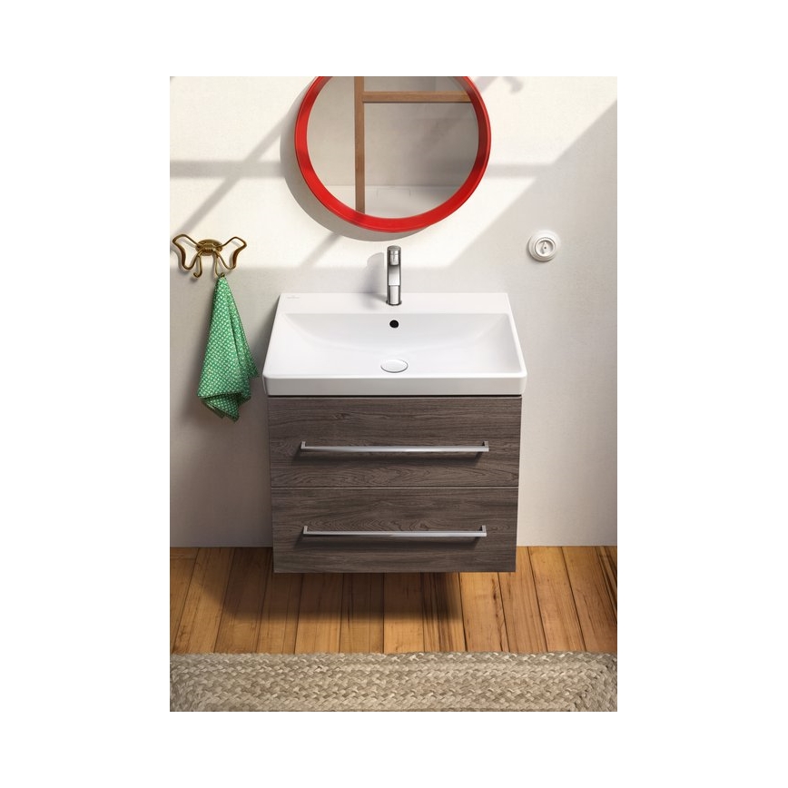 Villeroy & Boch 41586501 - Lavatório de encastrar AVENTO 65x47 cm cerâmica/branco