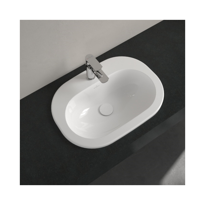 Villeroy & Boch 41615601 - Lavatório encastrado O.NOVO 56 x 40,5 cm cerâmica/branco