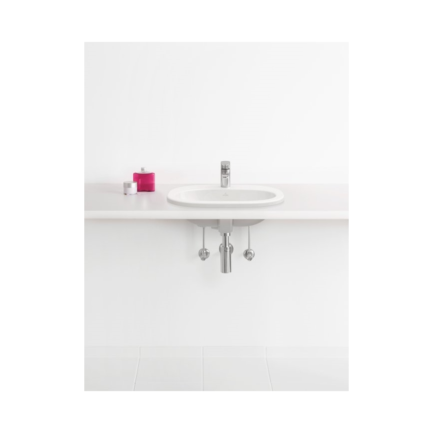 Villeroy & Boch 41615601 - Lavatório encastrado O.NOVO 56 x 40,5 cm cerâmica/branco