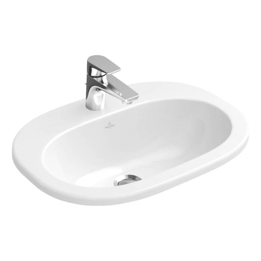 Villeroy & Boch 416156R1 - Lavatório embutido O.NOVO 56x41 cm cerâmica/branco