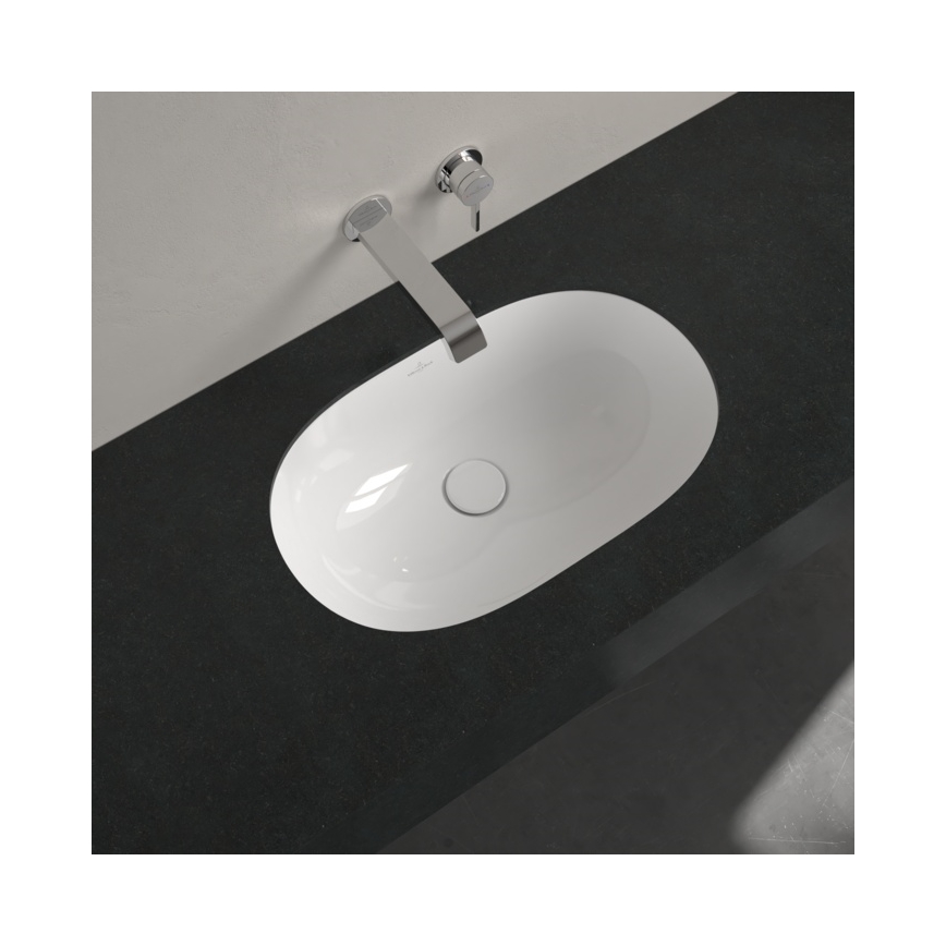 Villeroy & Boch 416250R1 - Lavatório embutido O.NOVO 53x32 cm cerâmica/branco