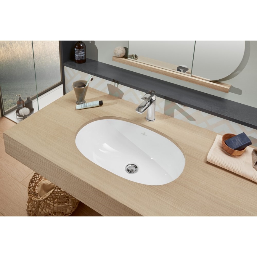 Villeroy & Boch 416250R1 - Lavatório embutido O.NOVO 53x32 cm cerâmica/branco