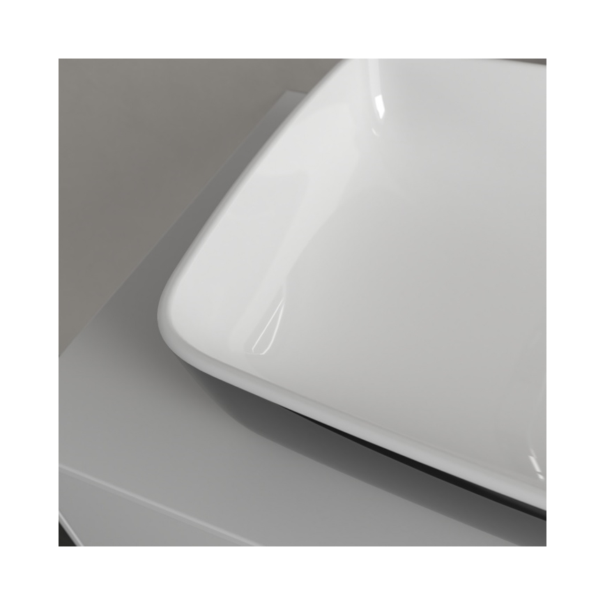 Villeroy & Boch 417258BCT8 - Lavatório de sobrepor ARTIS 58x38,5 cm cerâmica/preto