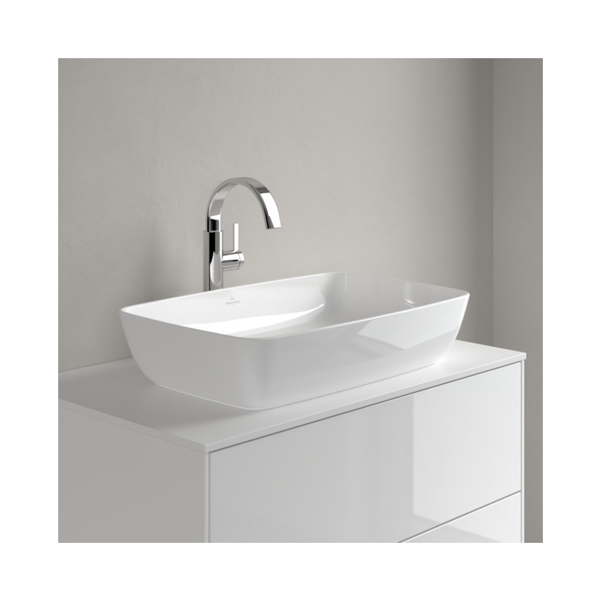Villeroy & Boch 417258R1 - Lavatório de sobrepor ARTIS 58 x 38,5 cm cerâmica/branco