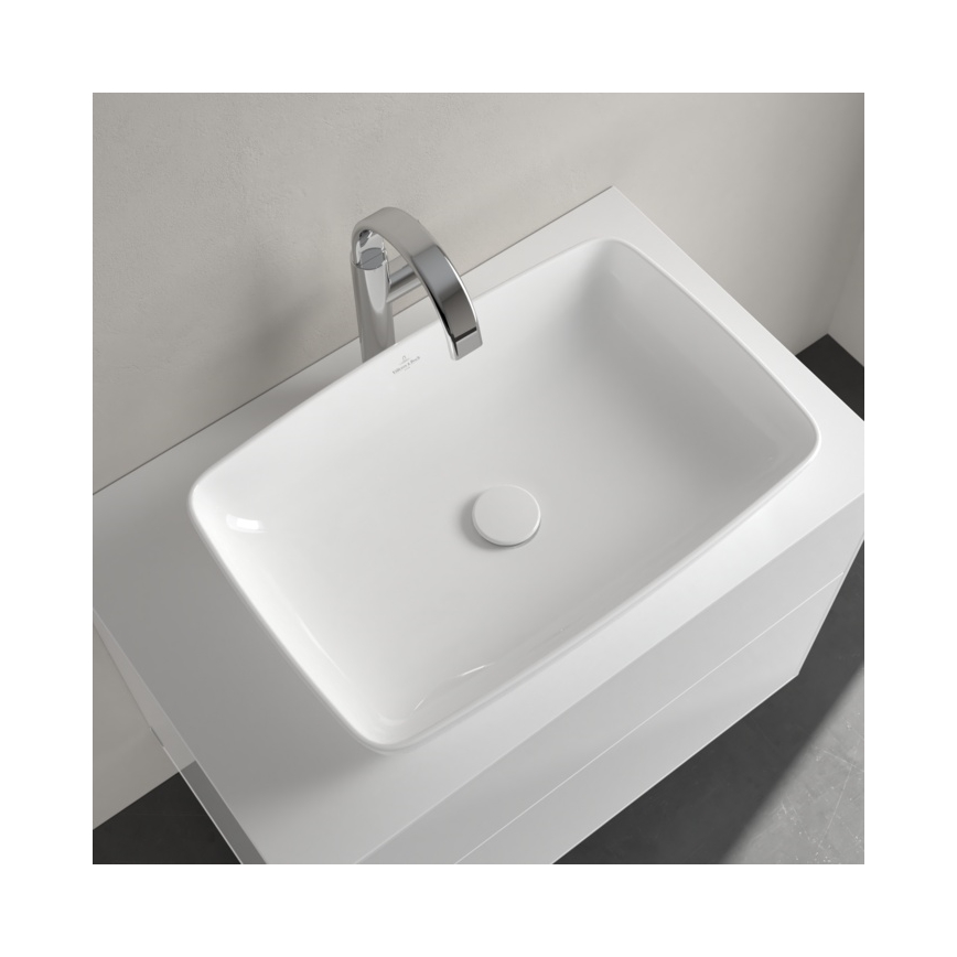 Villeroy & Boch 417258R1 - Lavatório de sobrepor ARTIS 58 x 38,5 cm cerâmica/branco
