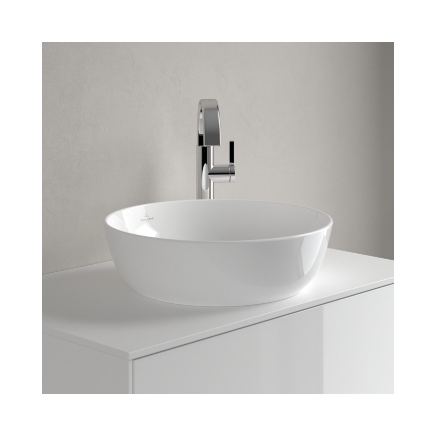 Villeroy & Boch 417943R1 - Lavatório de bancada ARTIS diâmetro 43 cm cerâmica/branco