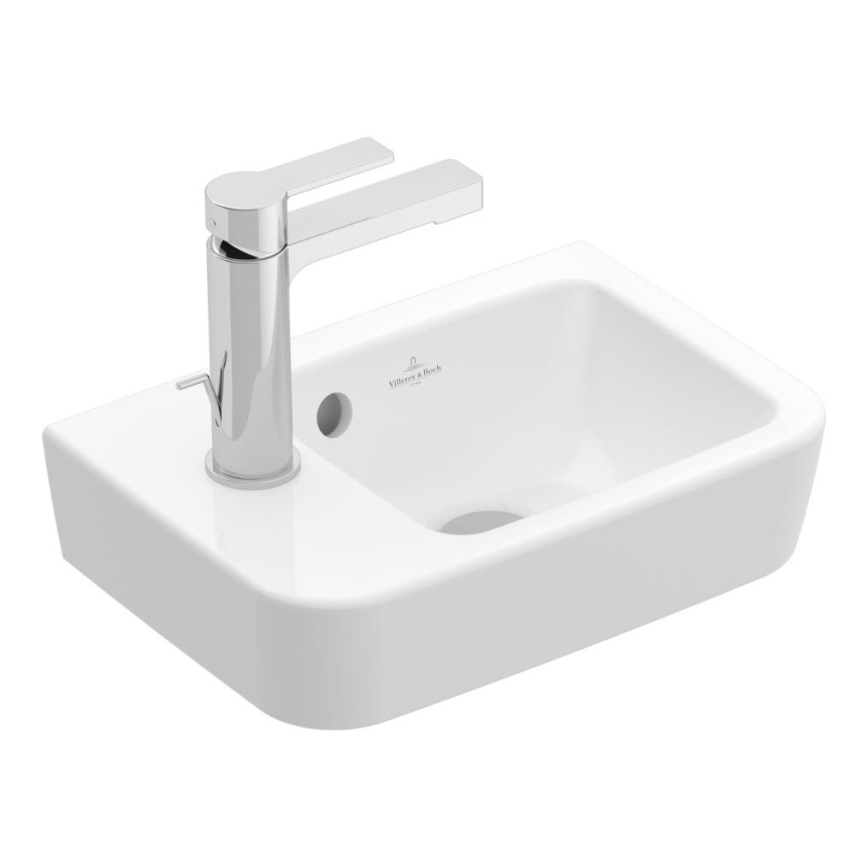 Villeroy & Boch 43423601 - Lavatório suspenso O.NOVO 36x25 cm cerâmica/branca