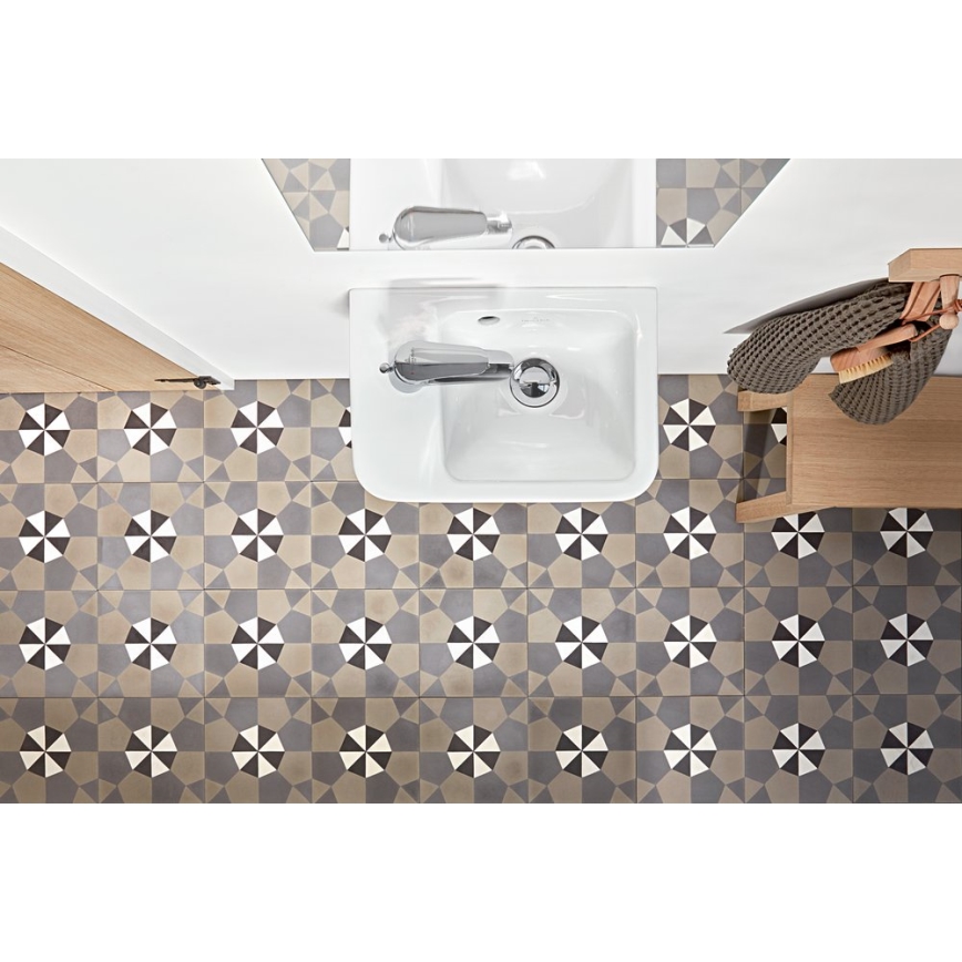Villeroy & Boch 43423601 - Lavatório suspenso O.NOVO 36x25 cm cerâmica/branca