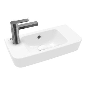 Villeroy & Boch 4342L501 - Lavatório suspenso O.NOVO 50 x 25 cm, cerâmica/branco