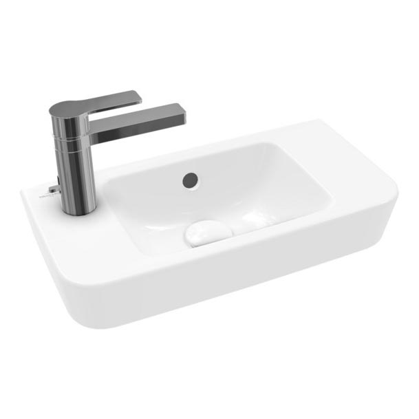 Villeroy & Boch 4342L501 - Lavatório suspenso O.NOVO 50 x 25 cm, cerâmica/branco