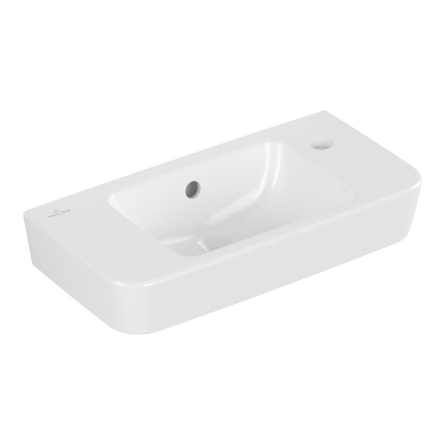 Villeroy & Boch 4342R501 - Lavatório suspenso O.NOVO 50x25 cm cerâmica/branco