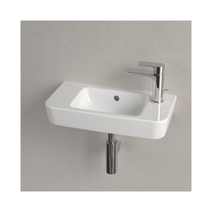 Villeroy & Boch 4342R501 - Lavatório suspenso O.NOVO 50x25 cm cerâmica/branco