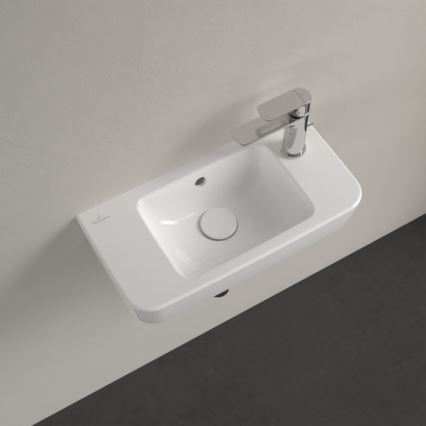 Villeroy & Boch 4342R501 - Lavatório suspenso O.NOVO 50x25 cm cerâmica/branco
