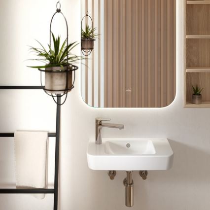 Villeroy & Boch 4342R501 - Lavatório suspenso O.NOVO 50x25 cm cerâmica/branco