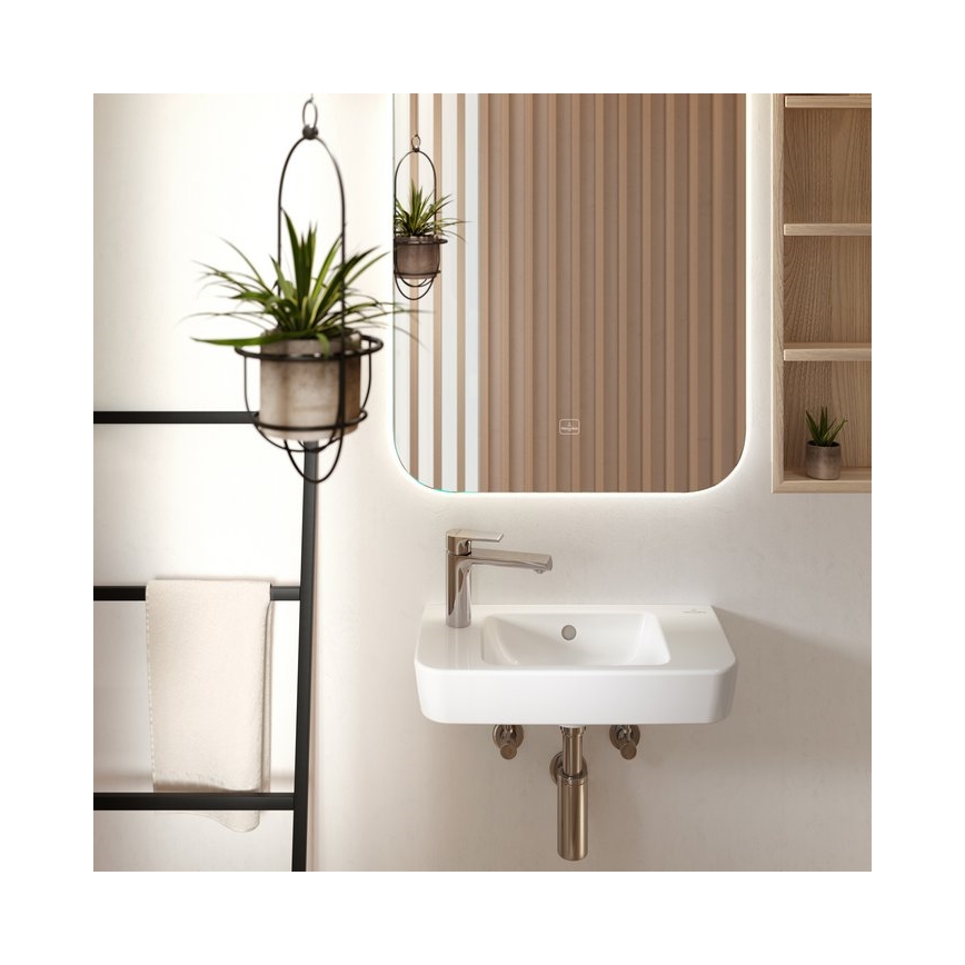 Villeroy & Boch 4342R501 - Lavatório suspenso O.NOVO 50x25 cm cerâmica/branco