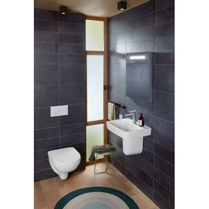 Villeroy & Boch 43445001 - Lavatório suspenso O.NOVO 50x37 cm cerâmica/branco