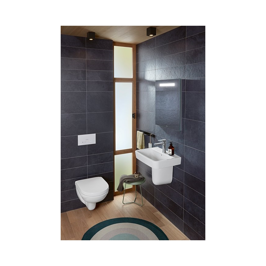 Villeroy & Boch 43445001 - Lavatório suspenso O.NOVO 50x37 cm cerâmica/branco