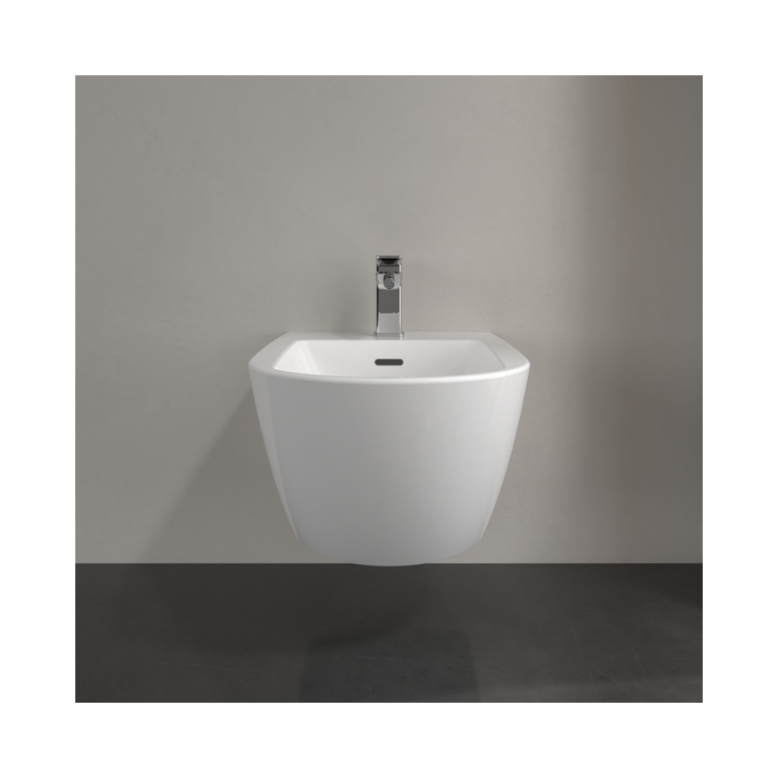 Villeroy & Boch 447000R1 - Bidé suspenso SUBWAY 3.0 cerâmica/branco