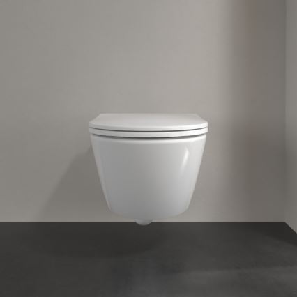 Villeroy & Boch 4670T9R1 - Sanita suspensa com assento SoftClose SUBWAY 3.0, cerâmica/branco