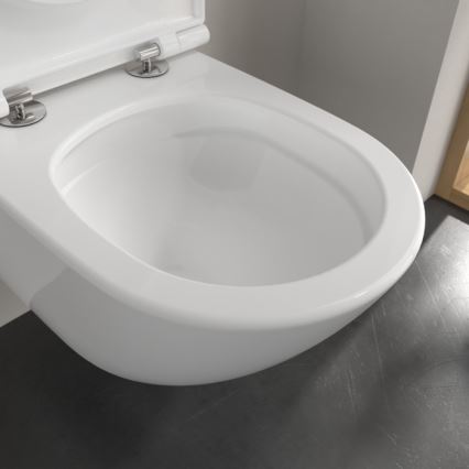 Villeroy & Boch 4670T9R1 - Sanita suspensa com assento SoftClose SUBWAY 3.0, cerâmica/branco