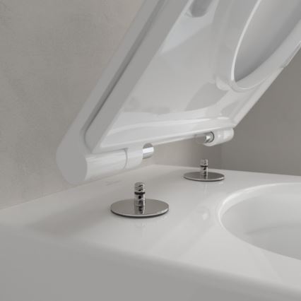 Villeroy & Boch 4670T9R1 - Sanita suspensa com assento SoftClose SUBWAY 3.0, cerâmica/branco