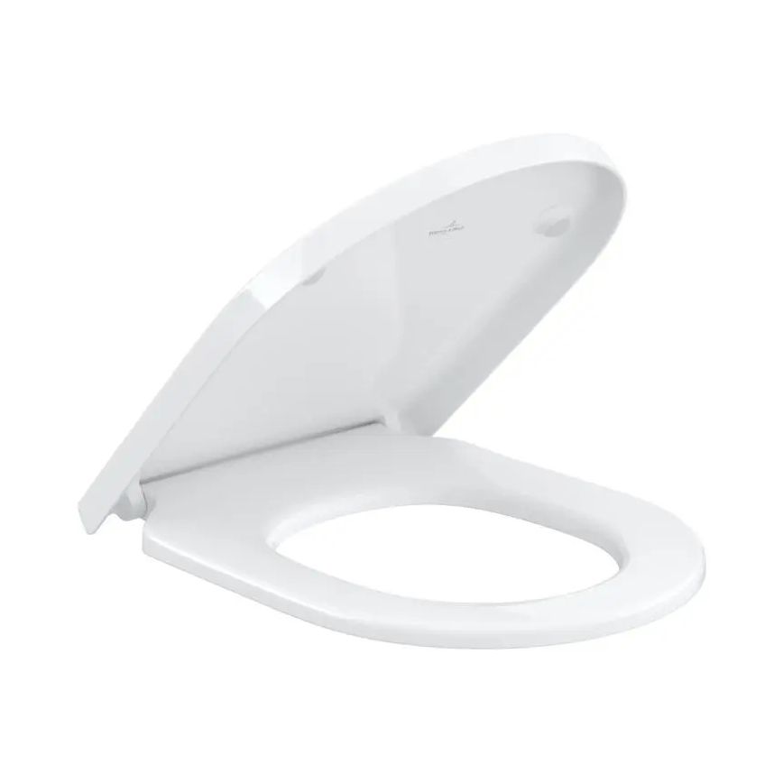 Villeroy & Boch 4670TS01 - Sanita suspensa SUBWAY 3.0 em cerâmica, com assento de fecho amortecido SoftClose, branca