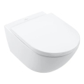 Villeroy & Boch 4670TS01 - Sanita suspensa SUBWAY 3.0 em cerâmica, com assento de fecho amortecido SoftClose, branca